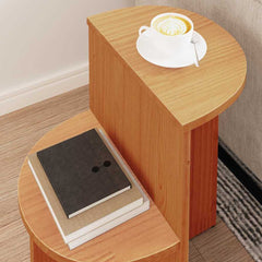 vidaXL Coffee Table Wax Brown 50 x 40 x 50 cm Solid pine wood 4