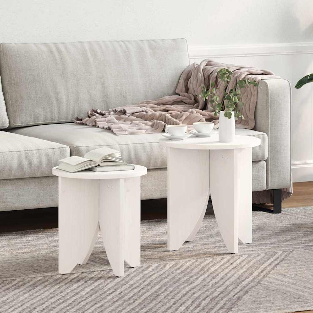 vidaXL Coffee Table 2 pcs 41.5 x 41.5 x 44 cm