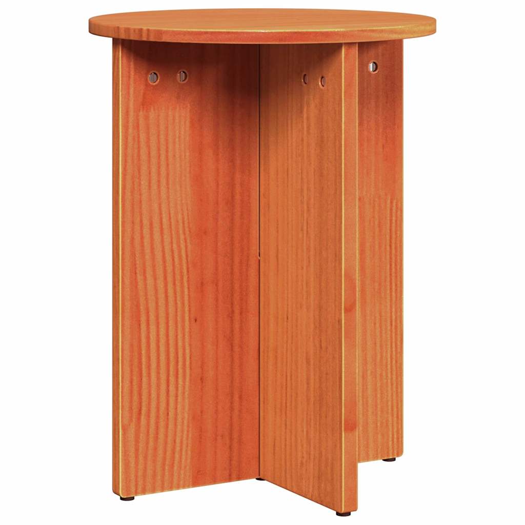 vidaXL Coffee Table 2 pcs Wax Brown 41.5 x 41.5 x 46 cm 5
