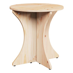Coffee Table 3 pcs 46 x 46 x 47 cm Natural