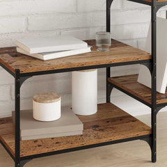 vidaXL Bookshelf Board 3-Tier 4 pcs 60 x 40 x 1.5 cm Engineered Wood 4