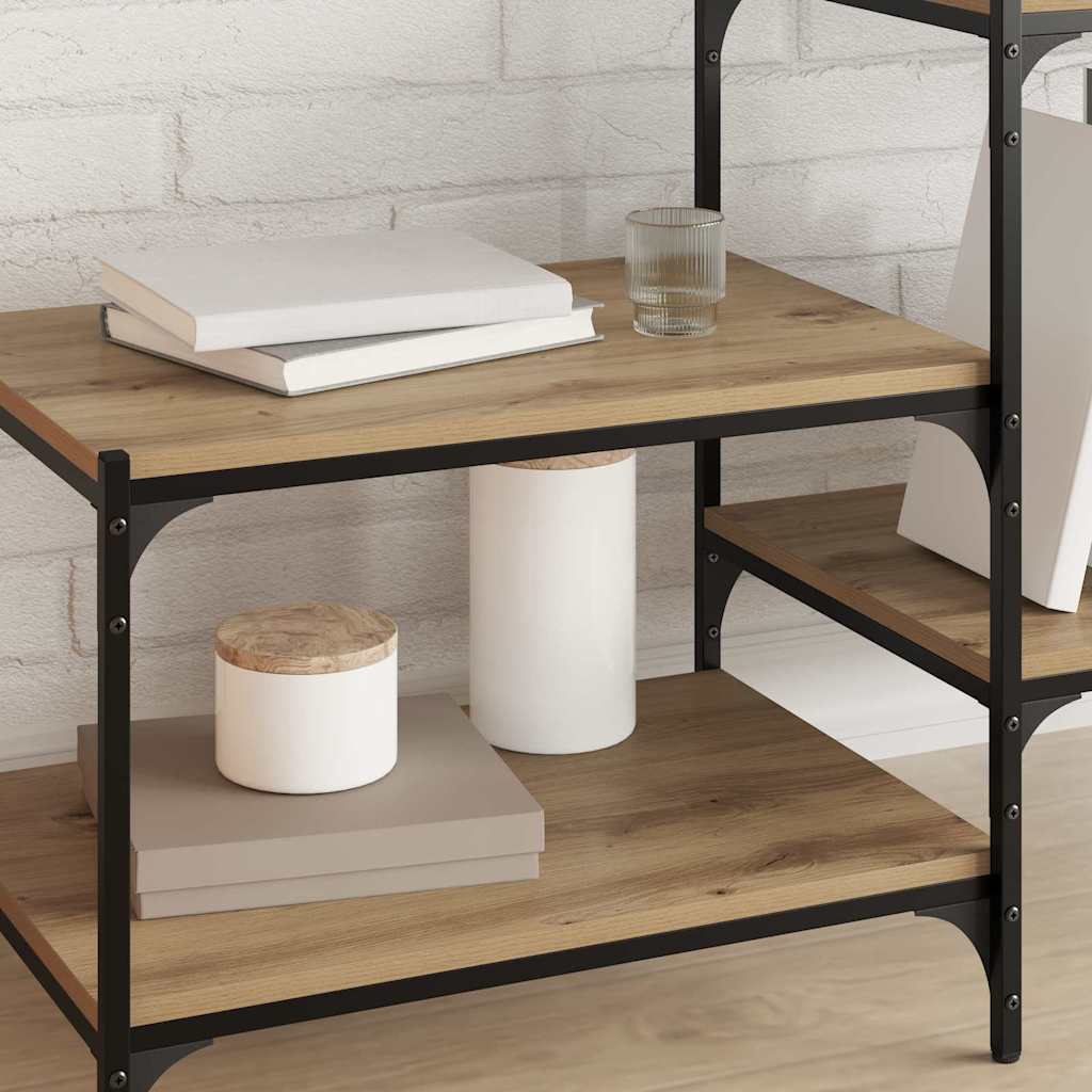 vidaXL Bookshelf Board 3-Tier 4 pcs 60 x 40 x 1.5 cm Engineered Wood 4