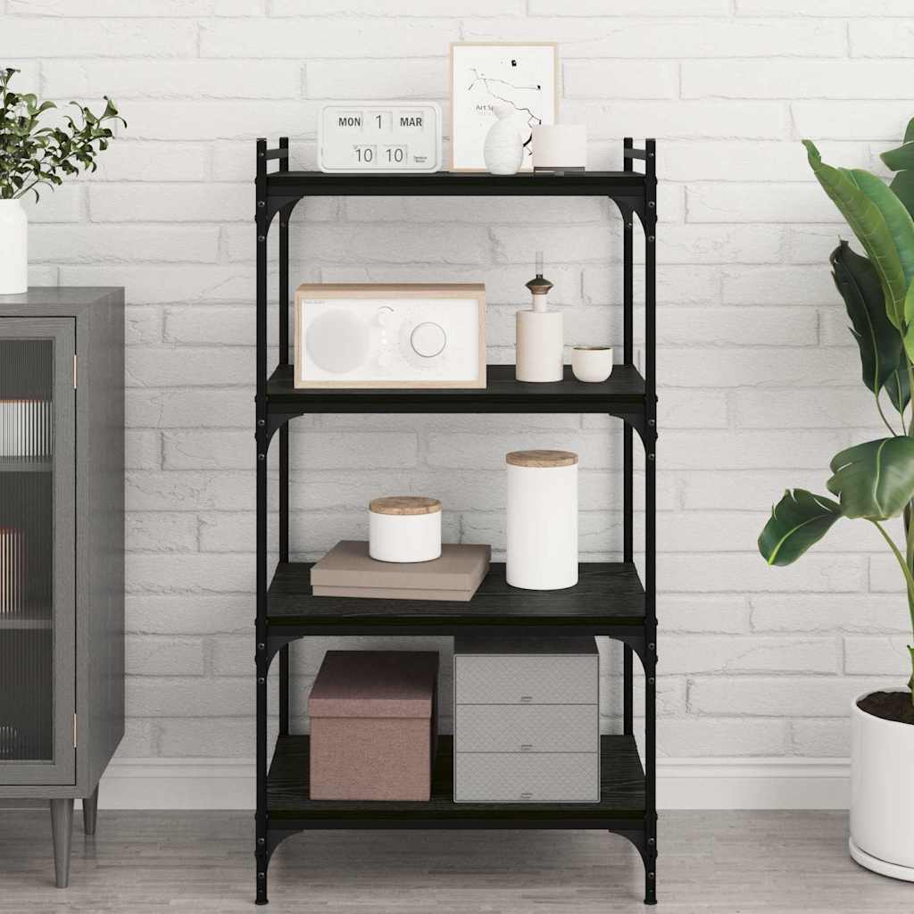 vidaXL Bookshelf Board 3-Tier 4 pcs 60 x 40 x 1.5 cm Engineered Wood 3