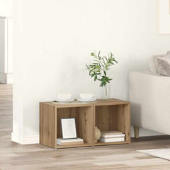 vidaXL TV Cabinet Set 2 pcs Artisan Oak Engineered Wood 1