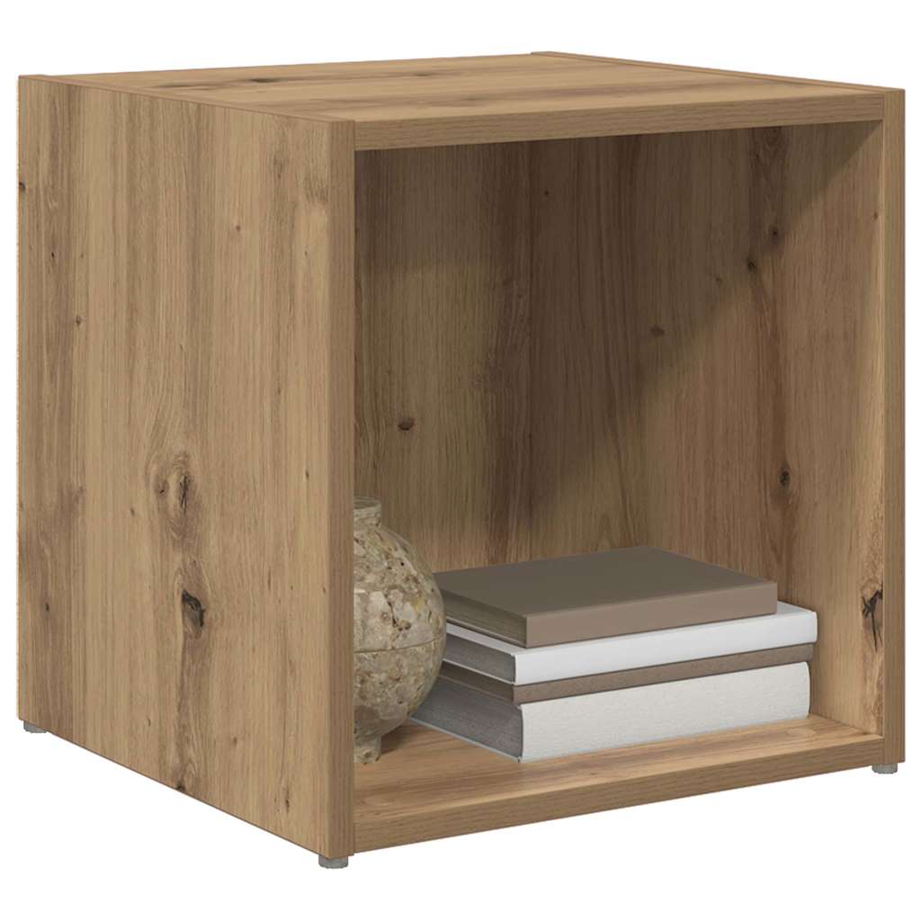 vidaXL TV Cabinet Set 2 pcs Artisan Oak Engineered Wood 3