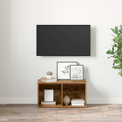 vidaXL TV Cabinet Set 72 x 35 x 37 cm Brown Engineered Wood 4