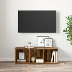 vidaXL TV Cabinet Set 72 x 35 x 37 cm Brown Engineered Wood 4