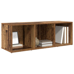 vidaXL TV Cabinet Set 72 x 35 x 37 cm Brown Engineered Wood 3