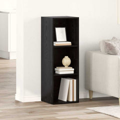 vidaXL TV Cabinet Set 72 x 35 x 37 cm Black Engineered Wood 1