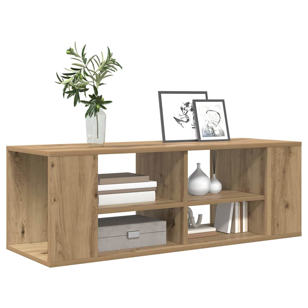 vidaXL TV Cabinet Set 102 x 35 x 35 cm Artisan Oak Engineered Wood 3