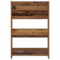 vidaXL Shoe Cabinet 2 pcs 60 x 18 x 90 cm Engineered Wood Old Wood 6