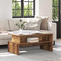 vidaXL Coffee Table Old Wood 90 x 55 x 42.5 cm Engineered Wood 1