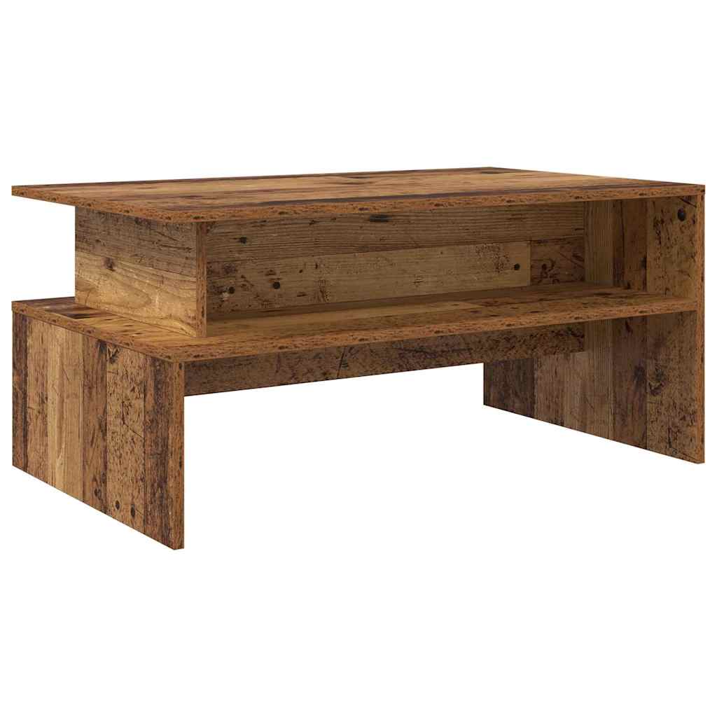 vidaXL Coffee Table Old Wood 90 x 55 x 42.5 cm Engineered Wood 2