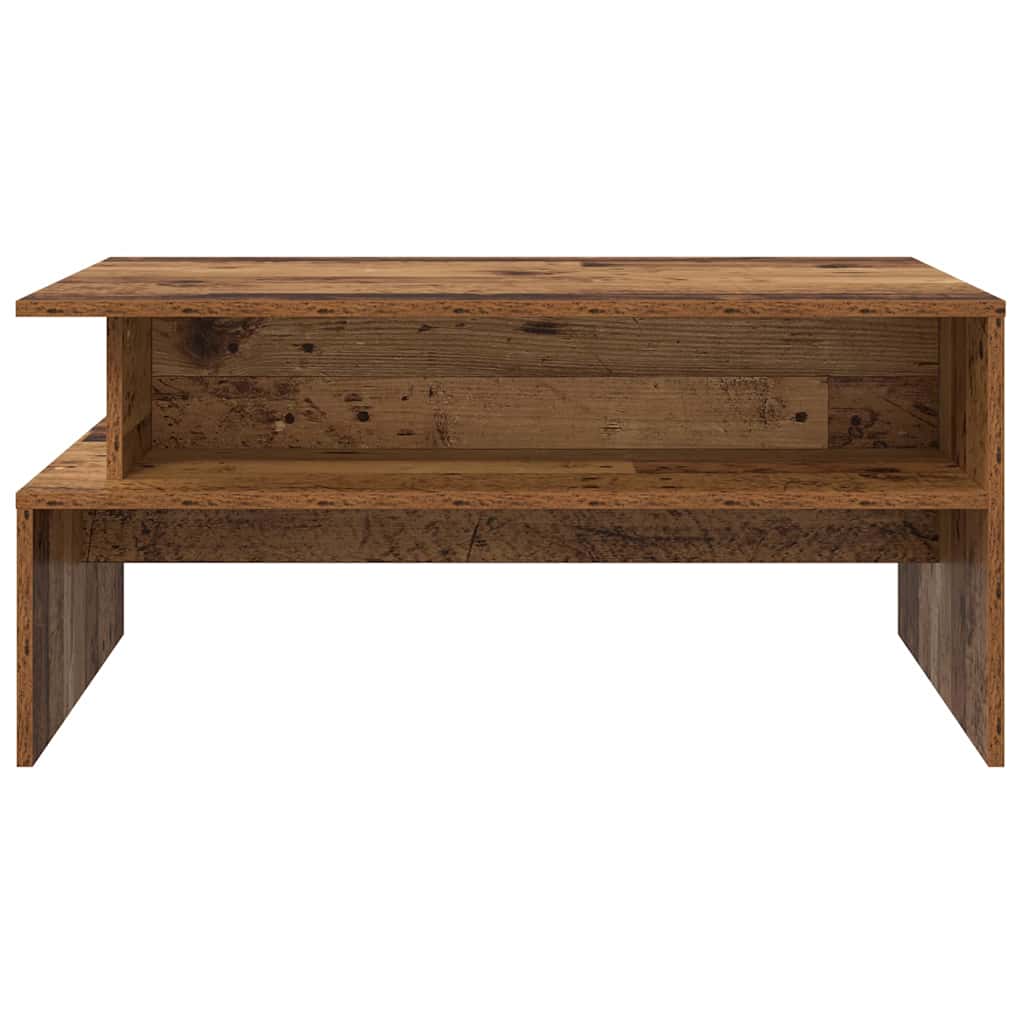 vidaXL Coffee Table Old Wood 90 x 55 x 42.5 cm Engineered Wood 5