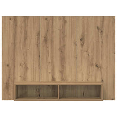 Wall TV Cabinet 120x23,5x90 cm Engineered Wood Artisan oak
