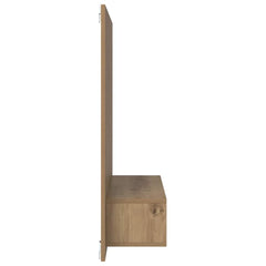 Wall TV Cabinet 120x23,5x90 cm Engineered Wood Artisan oak