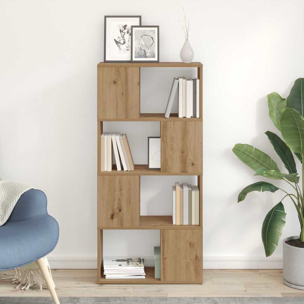vidaXL TV Cabinet Set 60 x 24 x 125.5 cm Brown Engineered Wood 1