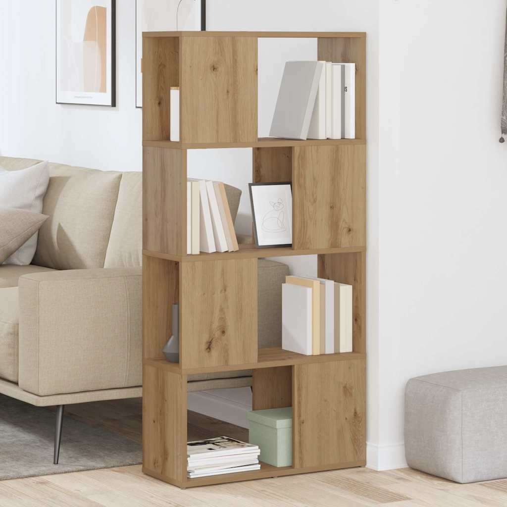 vidaXL TV Cabinet Set 60 x 24 x 125.5 cm Brown Engineered Wood 4