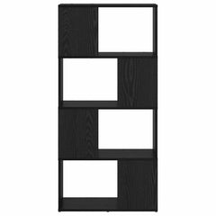 vidaXL TV Cabinet Set 60 x 24 x 125.5 cm Black Engineered Wood 5