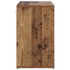 vidaXL Shoe Cabinet 77.5 x 30 x 51 cm Engineered Wood Old Wood 6