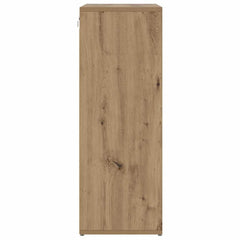 vidaXL Shoe Cabinet 77.5 x 30 x 83.5 cm Engineered Wood Artisan Oak 6