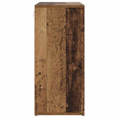 vidaXL Shoe Cabinet 103 x 30 x 67 cm Engineered Wood Old Wood 6