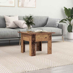 vidaXL Coffee Table Old Wood 55 x 55 x 42 cm Engineered Wood 1