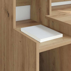 vidaXL Desk Artisan Oak 97 x 45 x 90 cm Engineered Wood 5