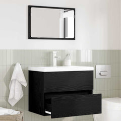 vidaXL 2 Piece Bathroom Furniture Set Engineered Wood