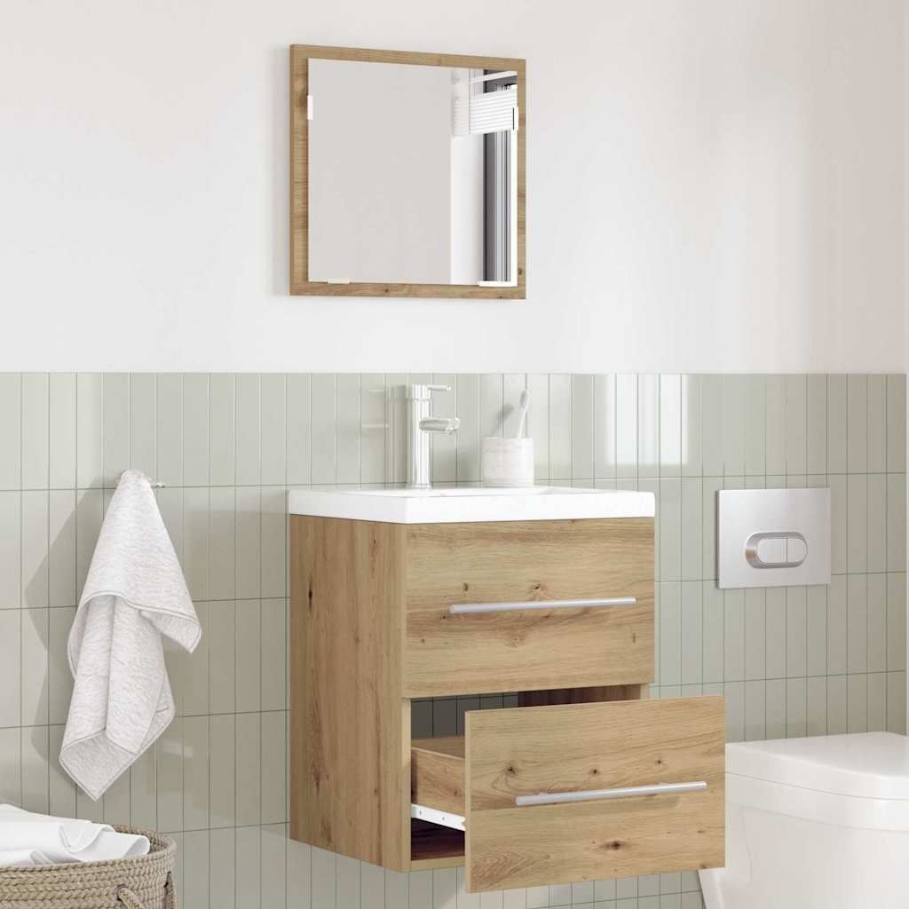 vidaXL Bathroom Furniture Set Brown 41 x 38.5 x 48 cm 1