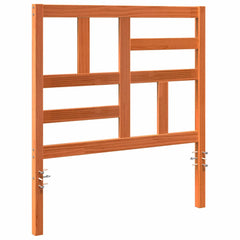 vidaXL Bed Headboard Wax Brown 80.5 x 4 x 104 cm Solid Pine Wood 2