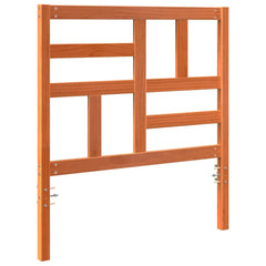 vidaXL Bed Headboard Wax Brown 80.5 x 4 x 104 cm Solid Pine Wood 6