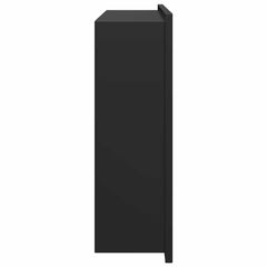vidaXL Shower Niche Black 45 x 30 x 9.5 cm Stainless Steel 6
