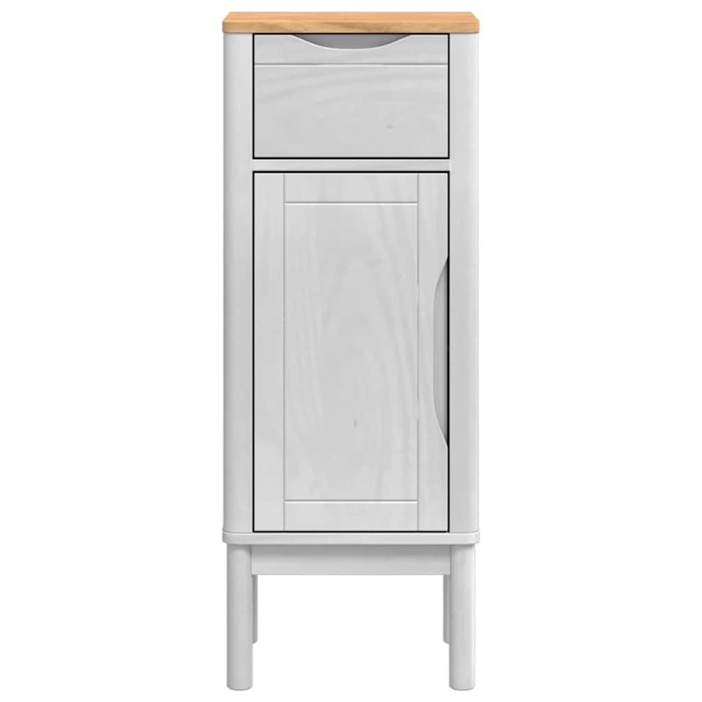 Bathroom Cabinet with Drawer FLORO 35 x 30 x 90 cm White