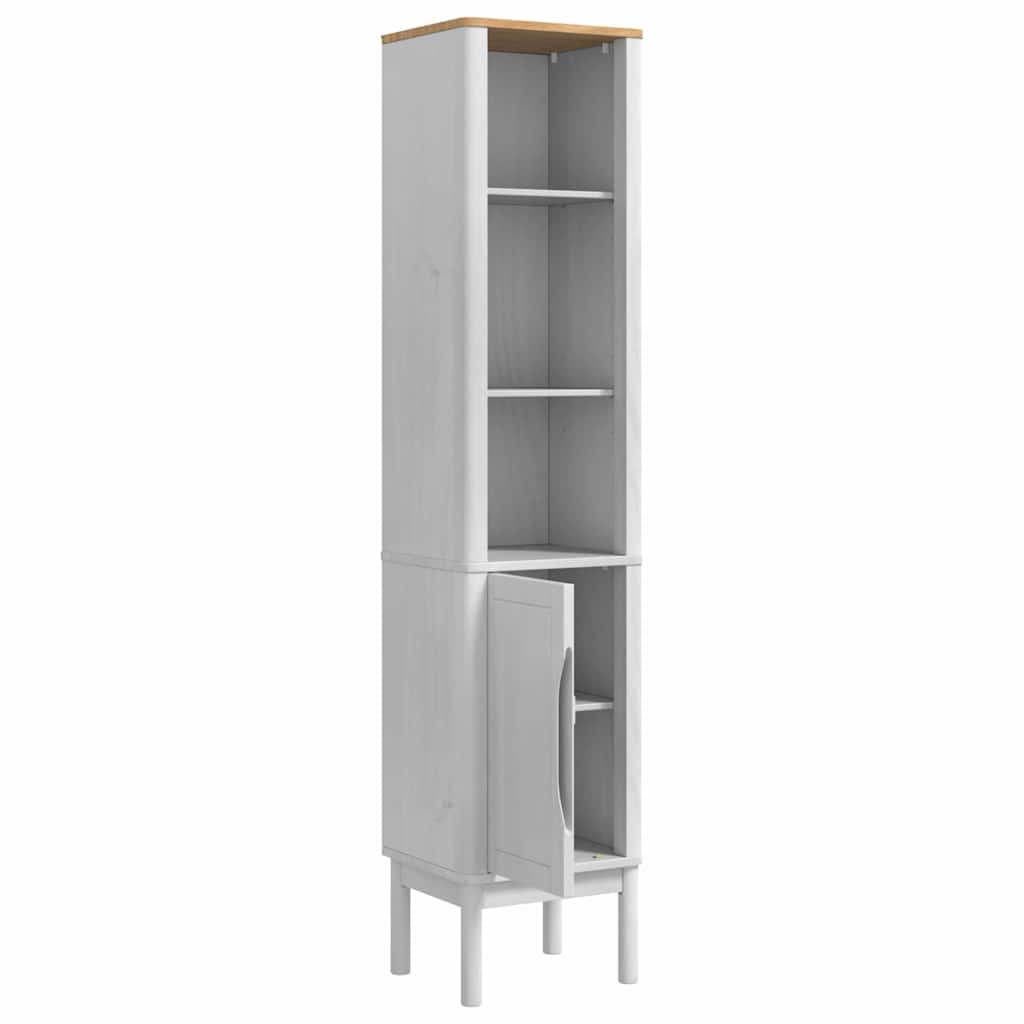 Bathroom Tall Cabinet FLORO 35 x 30 x 160 cm White