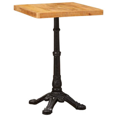 vidaXL Bistro Table 50 x 50 x 76 cm Solid Mango Wood Brown Square 2