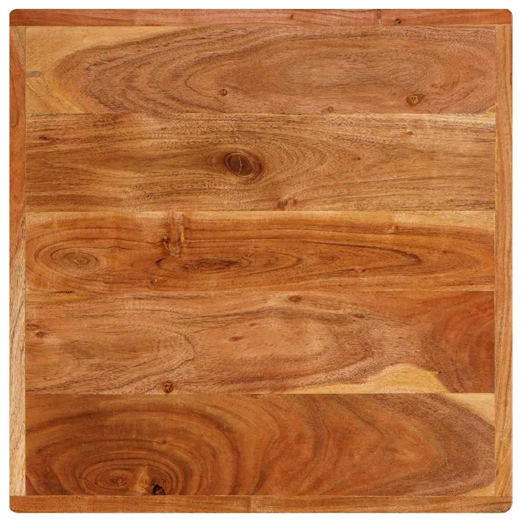 vidaXL Bistro Table 50 x 50 x 76 cm Solid Acacia Wood Brown Square 5