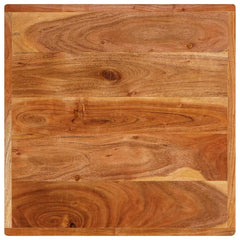 vidaXL Bistro Table 50 x 50 x 76 cm Solid Acacia Wood Brown Square 5
