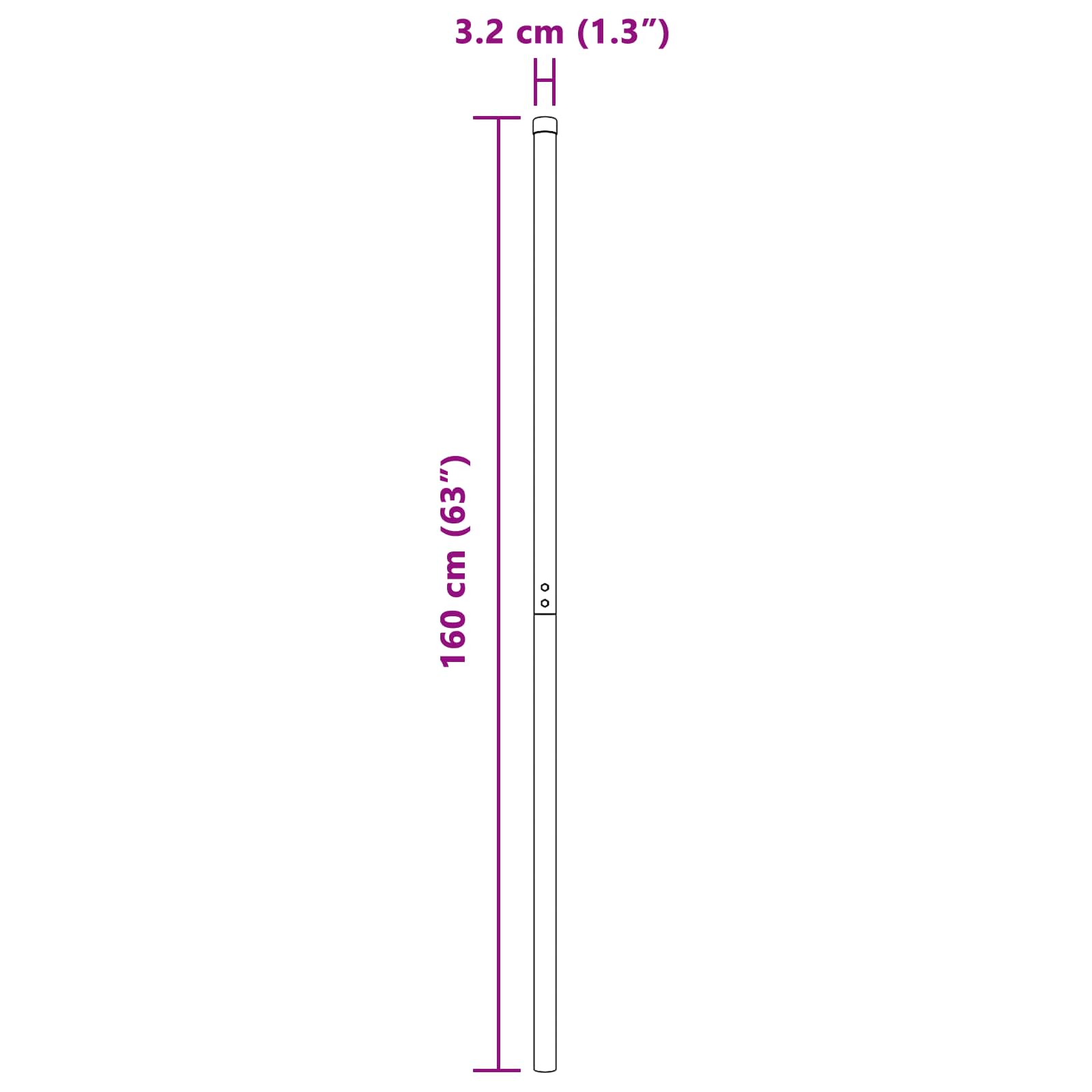 vidaXL Fence Post 12 pcs Green Powder-coated steel 5