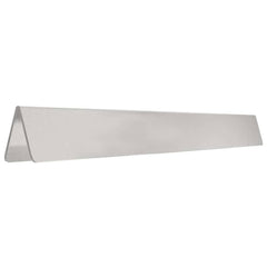 vidaXL Lawn Edging 450 x 10 cm Stainless Steel Silver 6