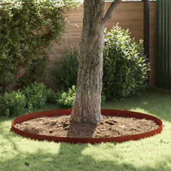 vidaXL Lawn Edging 450 x 15 cm Weathering Steel Rusty 1