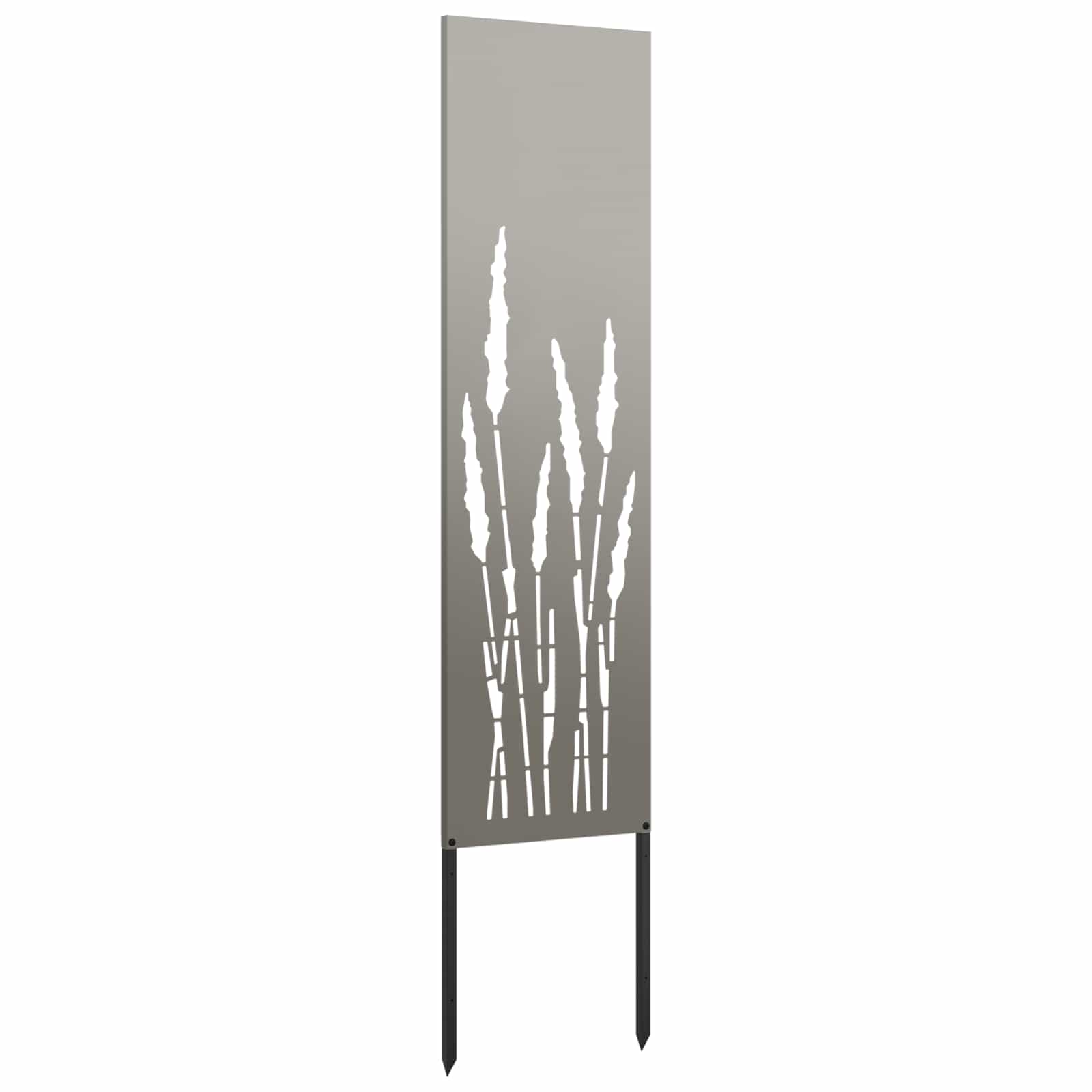 vidaXL Garden Privacy Screen Rusty 32 x 140 cm Weathering Steel 5