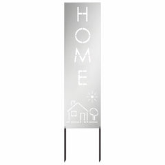 vidaXL Garden Privacy Screen Silver 32 x 140 cm Galvanised steel 4