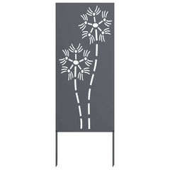 Garden Privacy Screen Cold-rolled Steel Anthracite