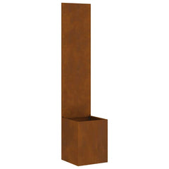 vidaXL Garden Privacy Screen Rusty 32 x 32 x 150 cm Weathering steel 2