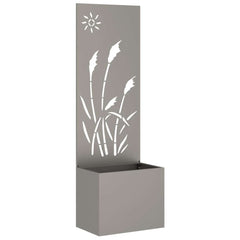 vidaXL Garden Privacy Screen Rusty 50 x 32 x 150 cm Weathering steel 5