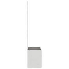 Garden Privacy Screen Sliver 50 x 32 x 150 cm Stainless Steel Blank