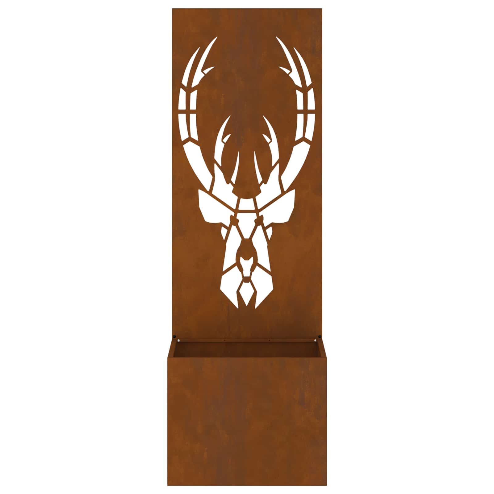 vidaXL Garden Privacy Screen Rusty 50 x 32 x 150 cm Weathering Steel 6