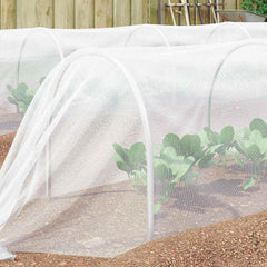 vidaXL Insect Net White 2 x 25 m Polyethylene 3