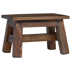 vidaXL Stool Natural 30 x 20 x 20 cm Mahogany Wood 2